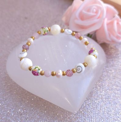 Bracelet Création • Amour / Renaissance/ Porte Bonheur