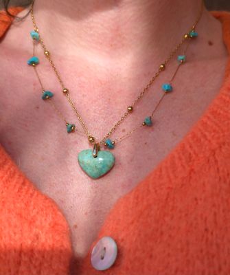 Collier Turquoise du Pérou (RESERVER)