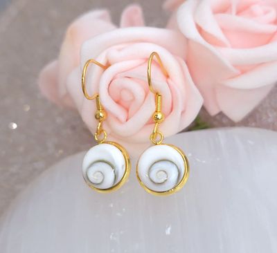 Boucle Pendante • Oeil de Sainte Lucie