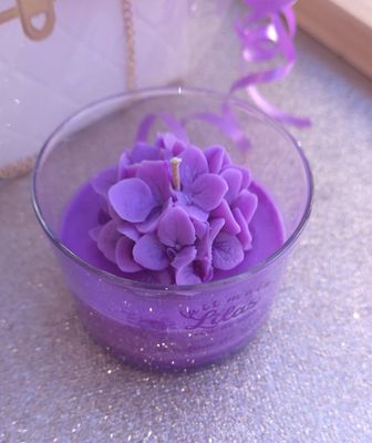 Bougie Artisanale • Lilas