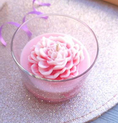 Bougie Artisanale • Pivoine 