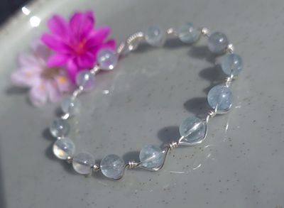 Bracelet Aigue marine
