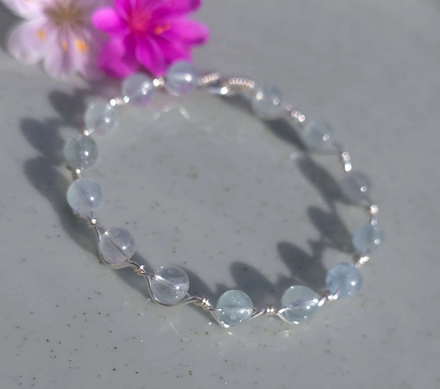 Bracelet Aigue marine