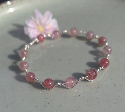 Bracelet Quartz Fraise