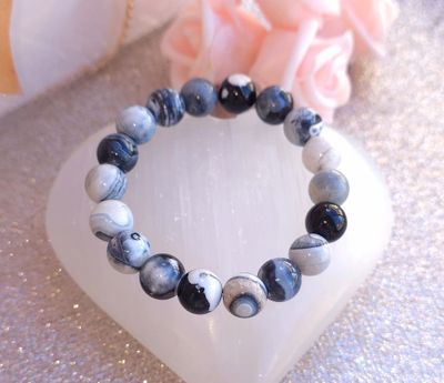 Bracelet Agate Orque ø10