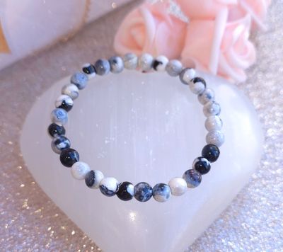 Bracelet Agate Orque ø6