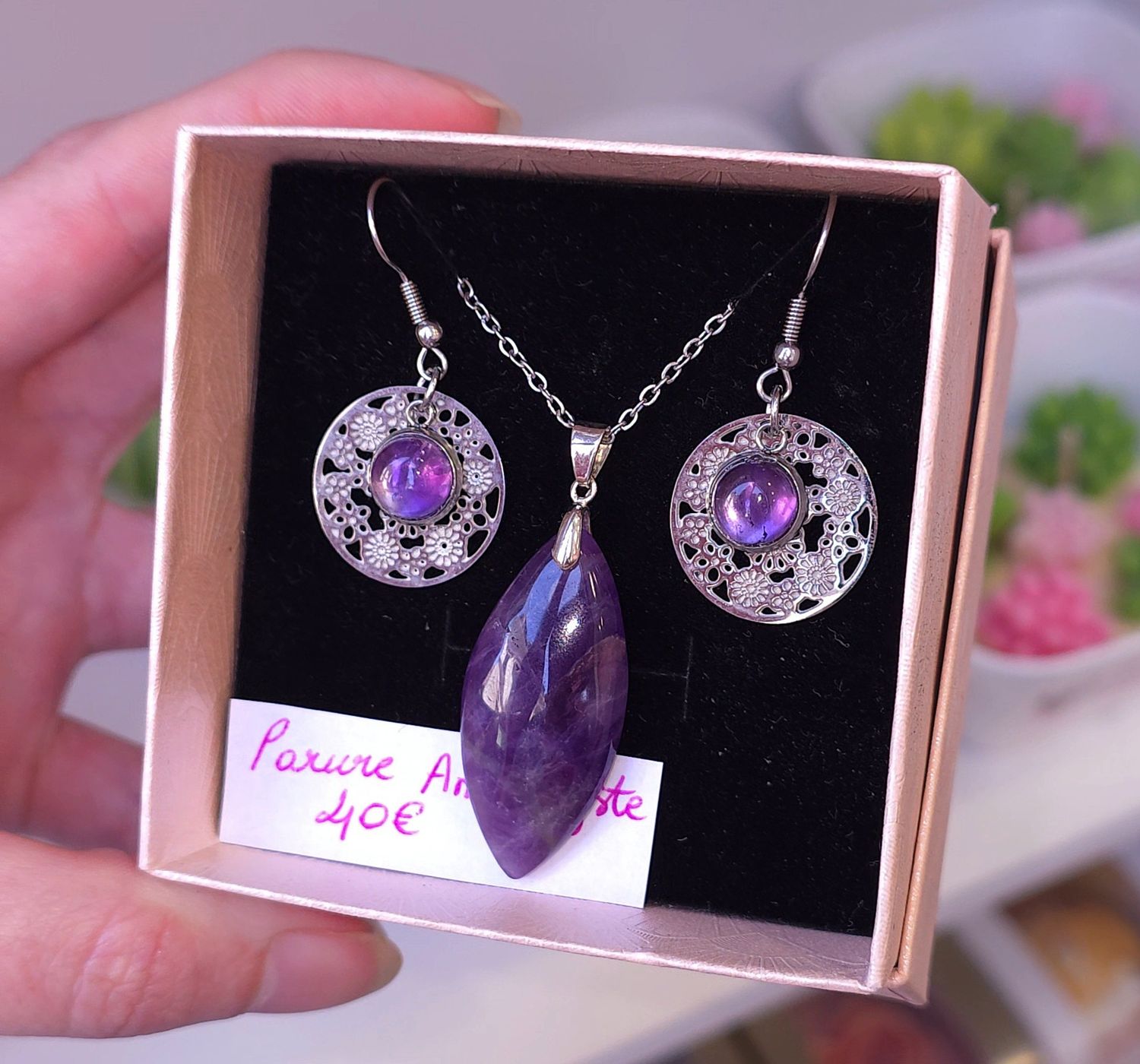 Parure Amethyste
