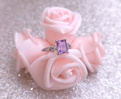 12. Bague Amethyste