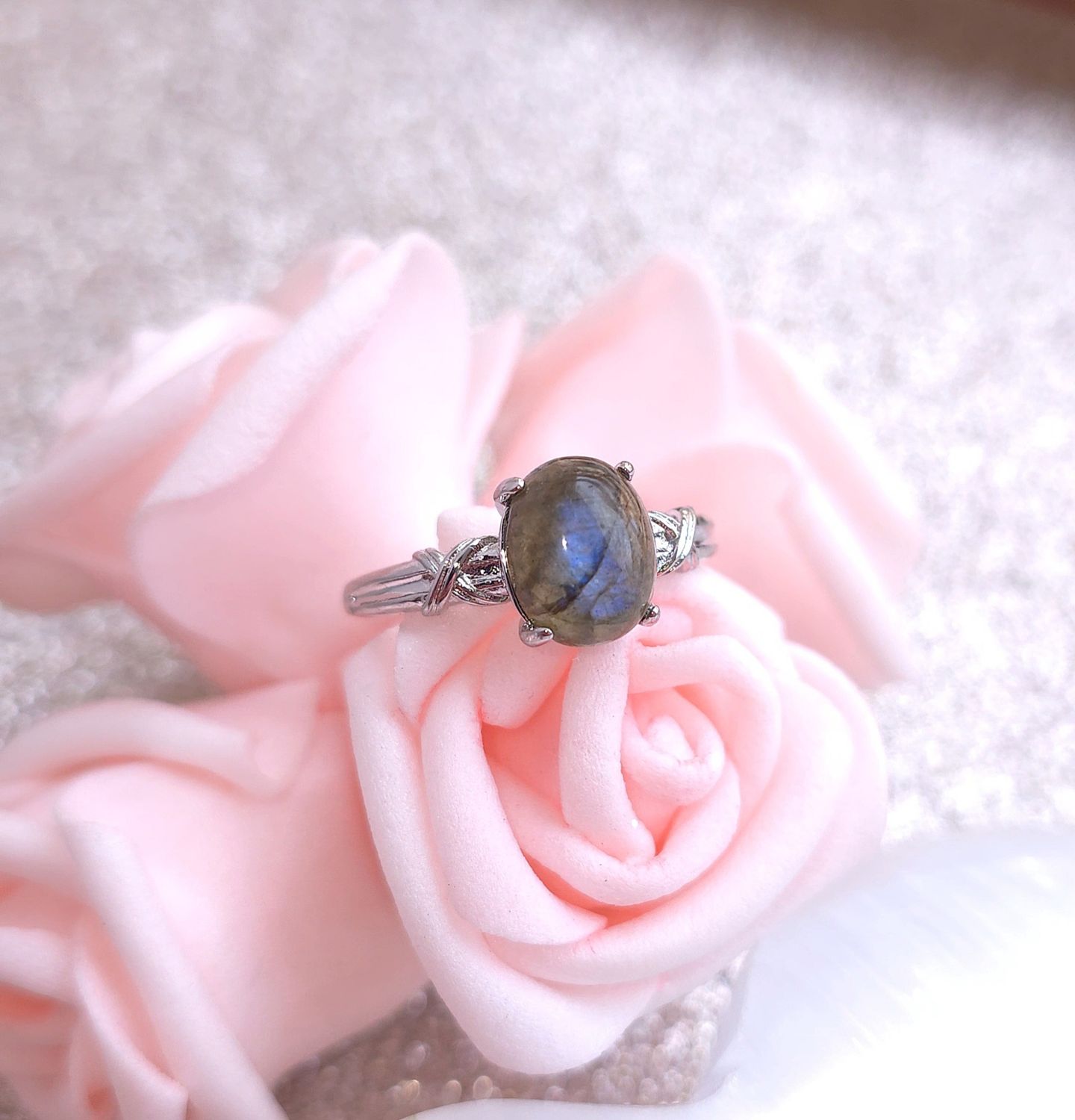 55.Bague Labradorite n°2.4