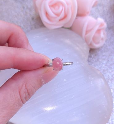 193.Bague Rhodochrosite n°2