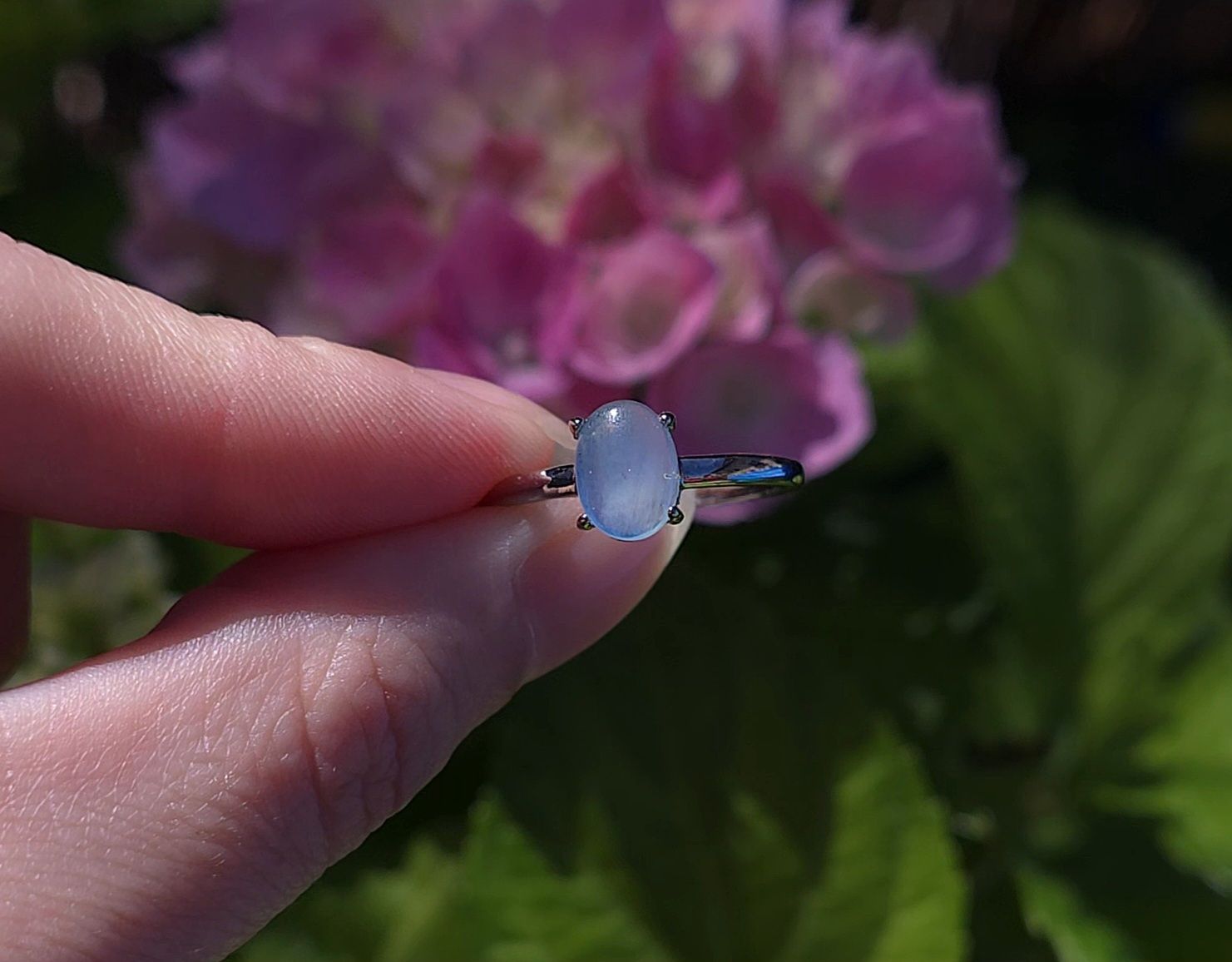 225.Bague Aigue Marine