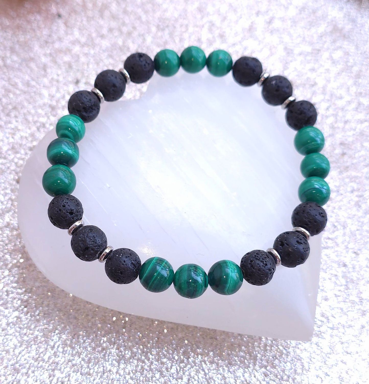 Bracelet Homme - Anti Douleur/Enracinement/Influences nocives 