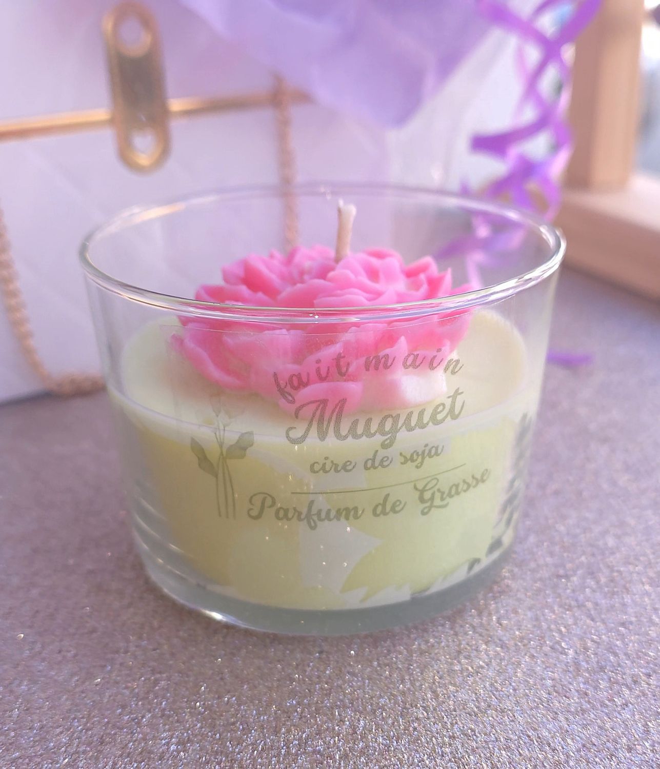 101.Bougie Artisanale • Muguet
