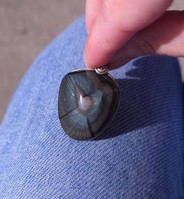 Obsidienne Oeil Céleste Colombe n°2