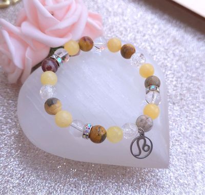 177.Bracelet Astro Lion ø8 (18cm)