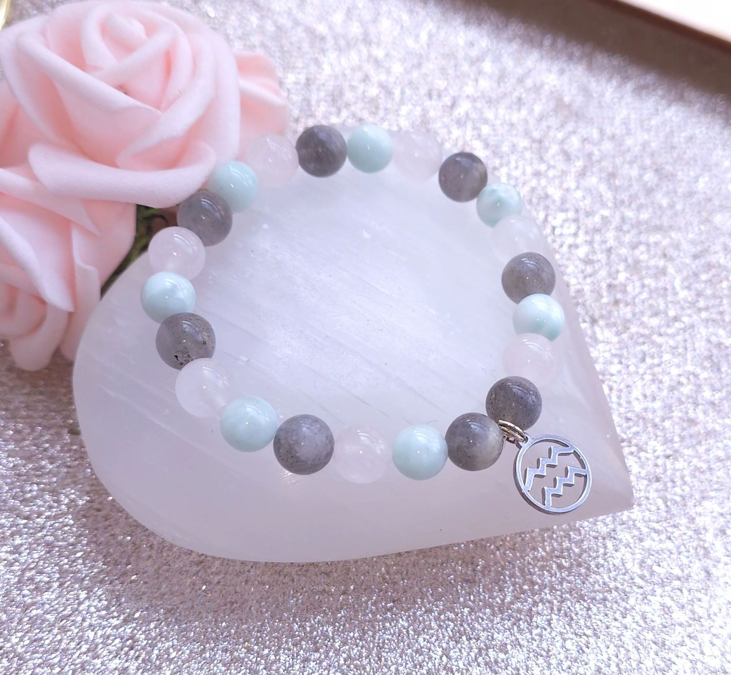 213.Bracelet Astro Verseau ø8 (18cm)