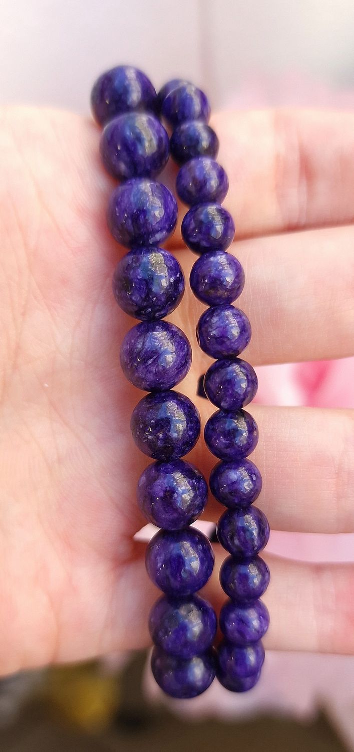 Bracelet Charoite ø8 18 cm