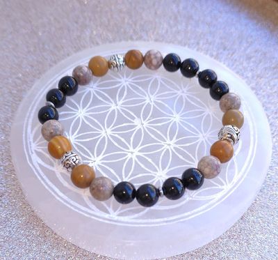 Bracelet Homme • Enracinement et Transformation ø8