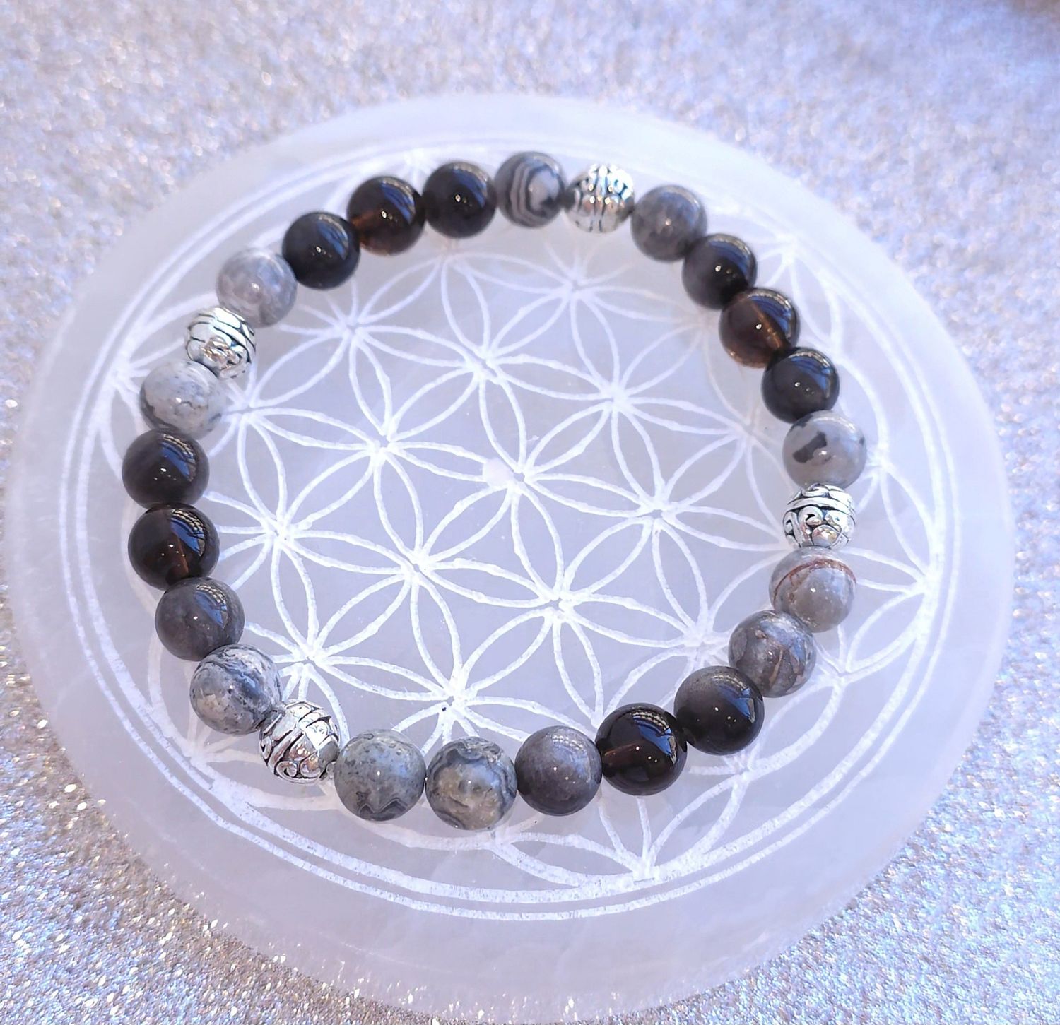 Bracelet Homme • Anti-stress et sommeil ø8