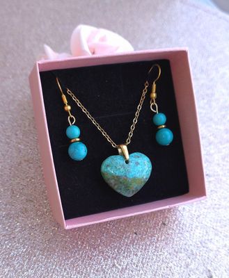 Parure turquoise du perou