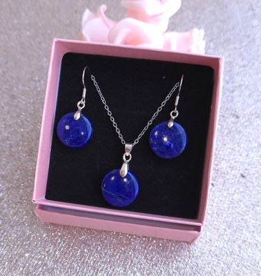 Parure Lapis lazuli AA+