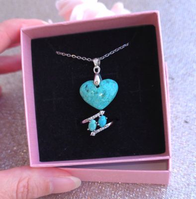 Parure Turquoise du perou