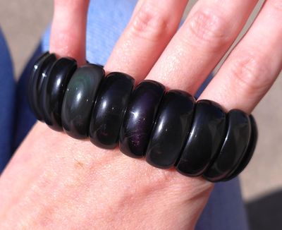 Bracelet Obsidienne Oeil Céleste Extre