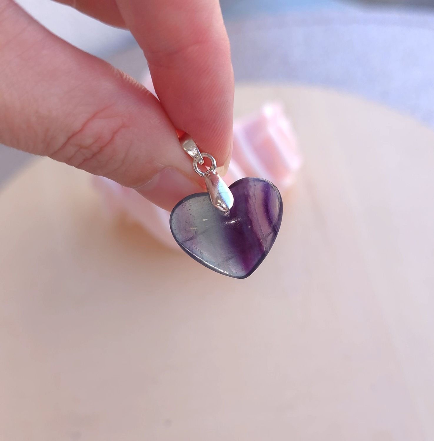 Fluorite Coeur n°2