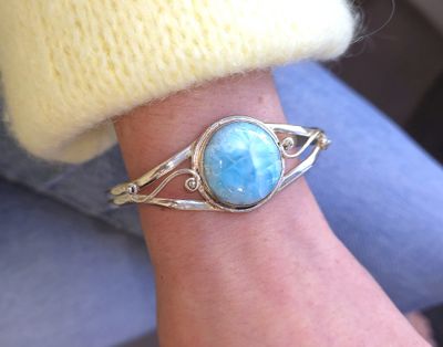 Jonc Larimar • Argent 925