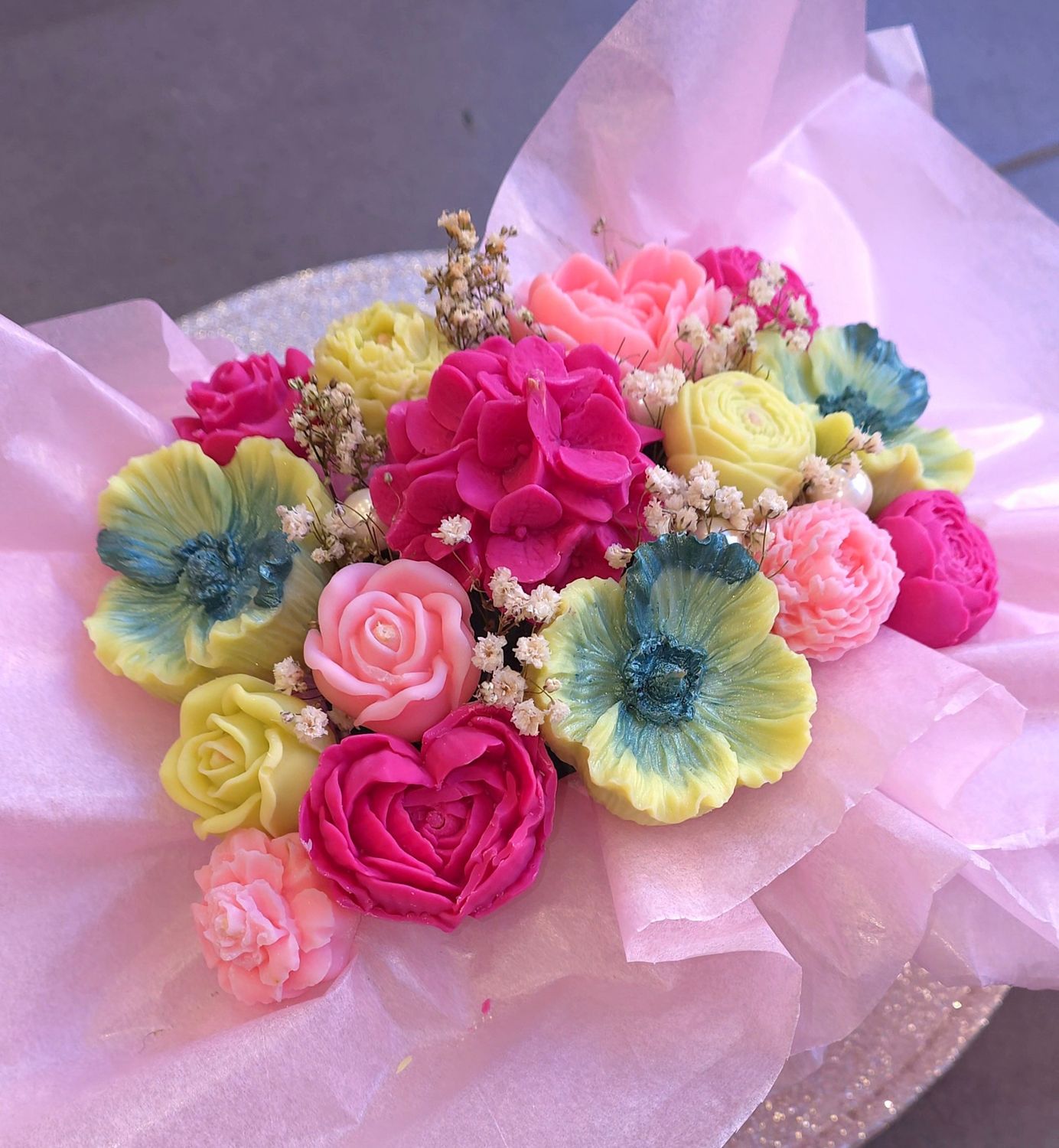 Bouquet de Fondant n°4