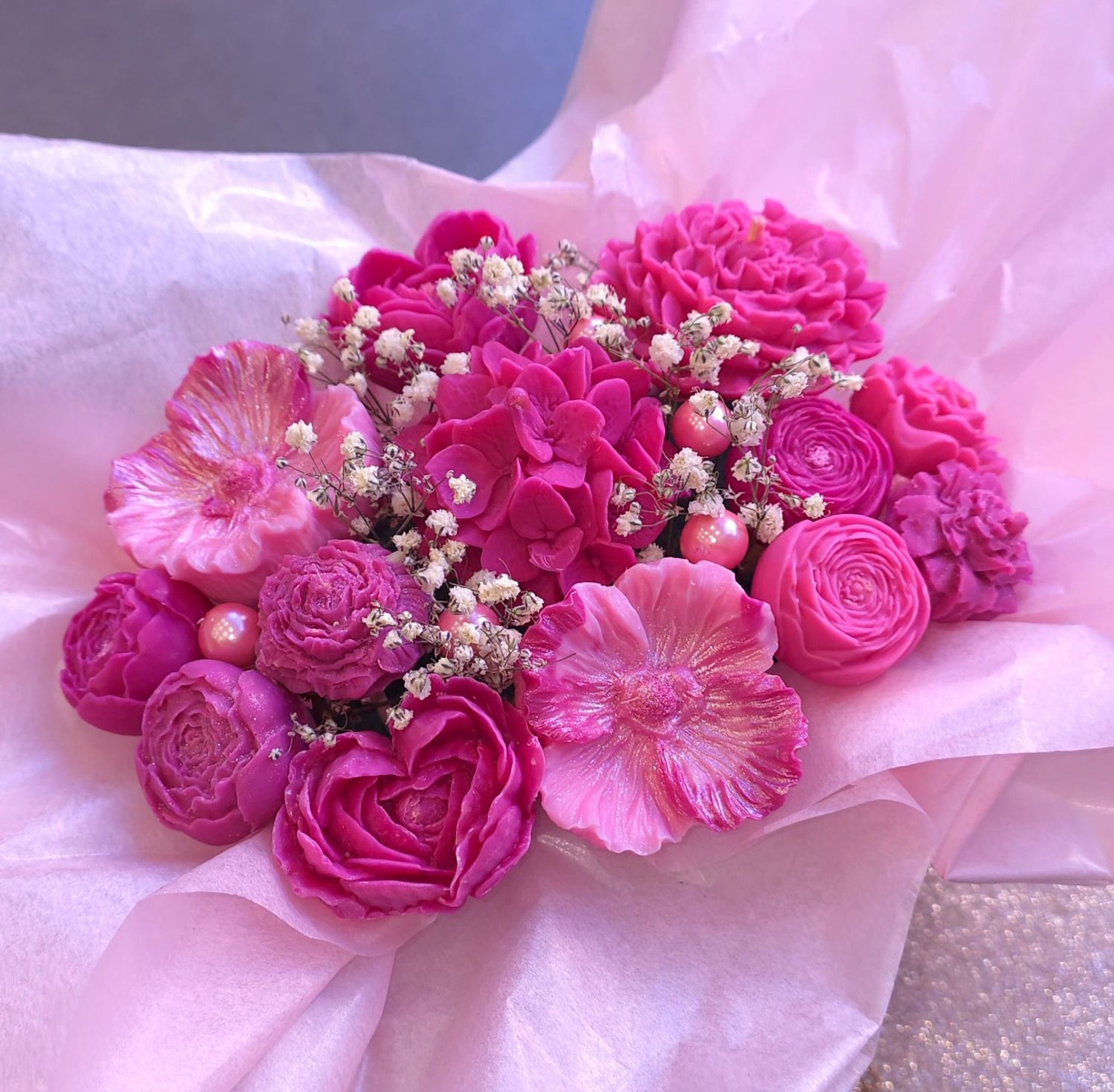 Bouquet de Fondant n°13