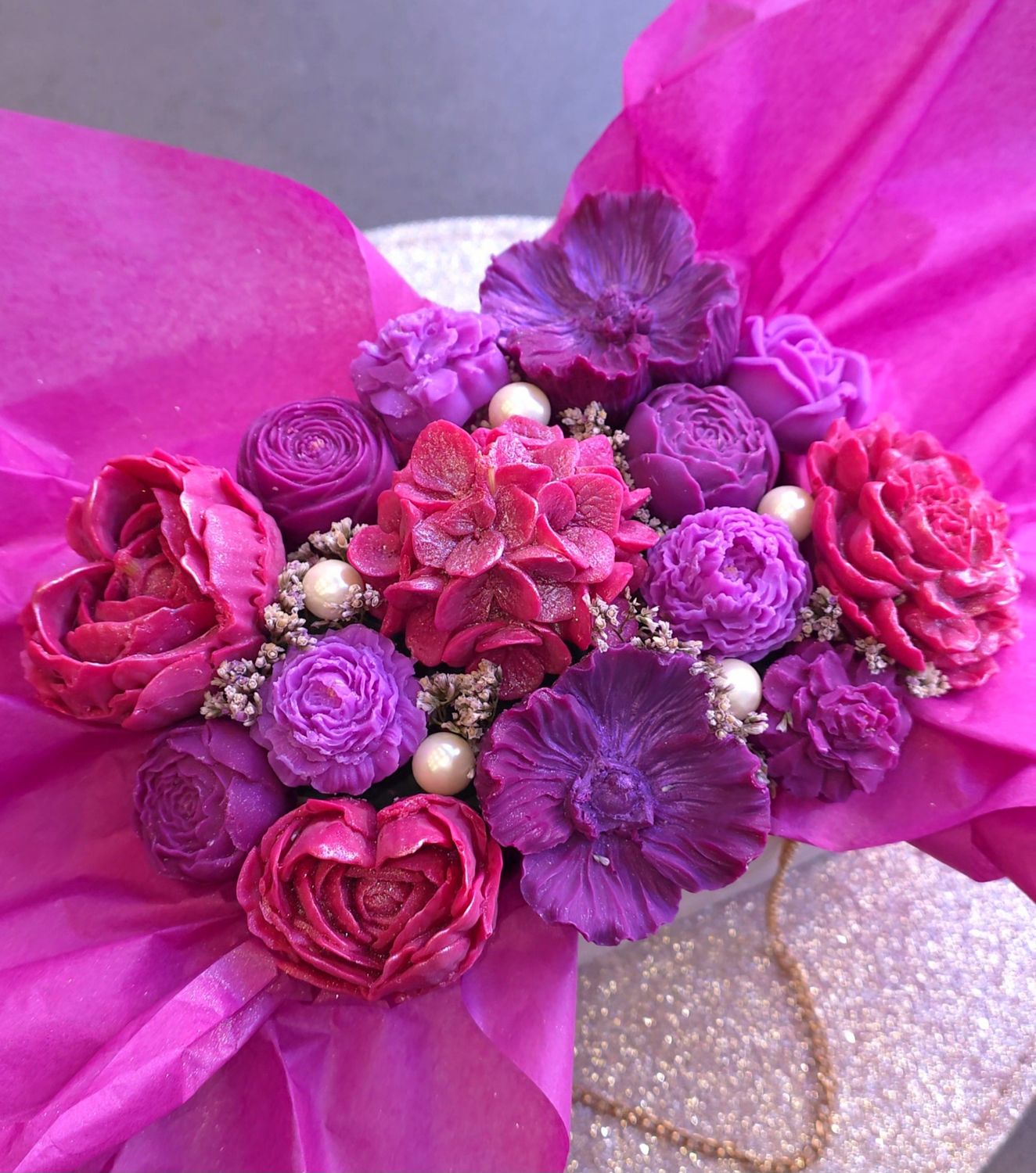 Bouquet de Fondant n°15