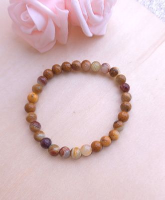 Bracelet Calcite Rubanée ø6