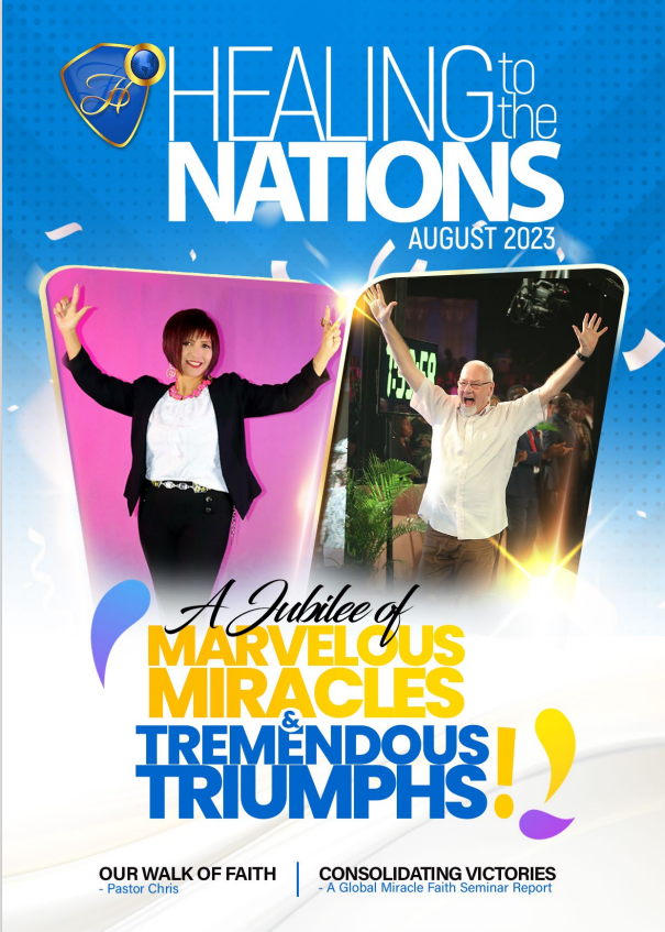 Healing To The Nations Magazine - August 2023