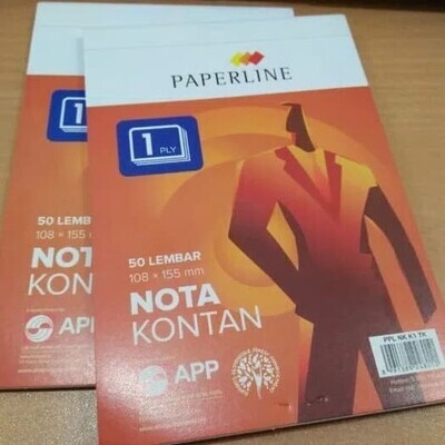 Nota Kontan 1ply