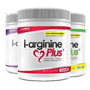 3 tubs of L-Arginine Plus™ (90 day supply) – One of each Grape, Lime Lemon and Raspberry Flavours