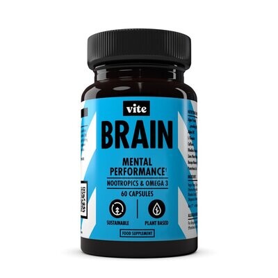 Vite Brain Nootropic Capsules (30 Serv.) Vite Brain Nootropic Capsules (30 Serv.)