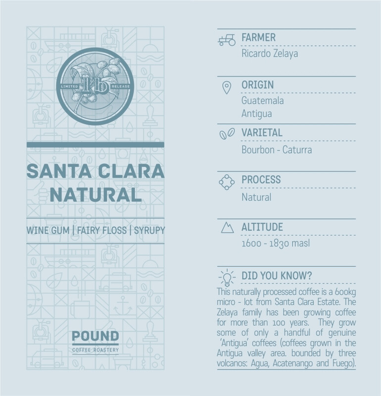 Limited Release Guatamala Santa Clara Natural - Filter