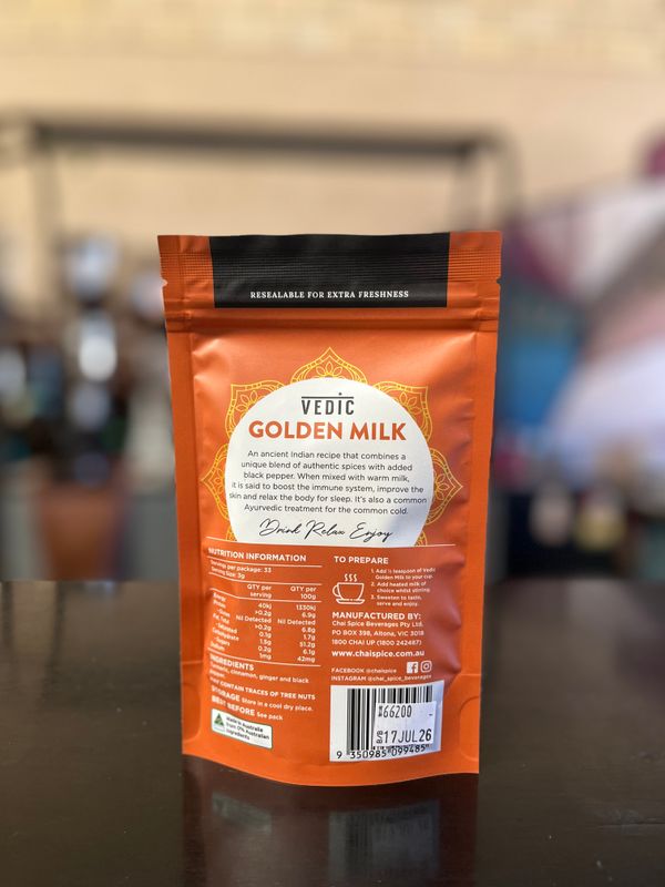 Vedic Golden Milk Turmeric Powder