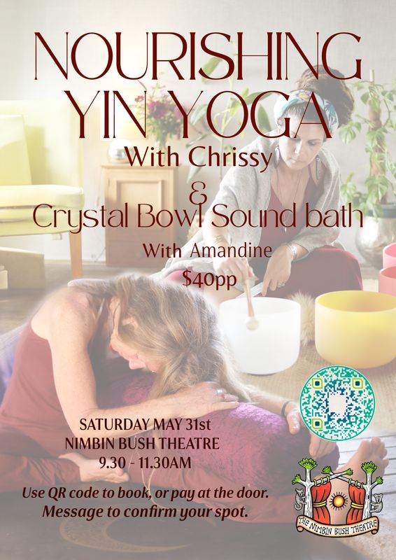 Nourishing Yin Yoga and Sound Healing - 9:30-11:30 am - Monthly