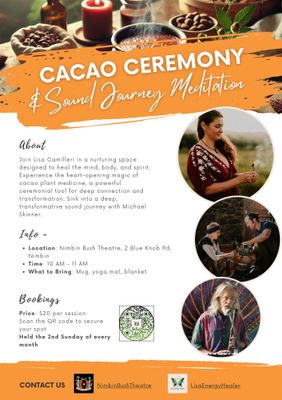 Cacao Ceremony and Sound Journey