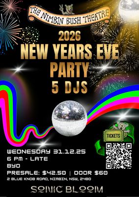 New Year’s Eve Party at the Bush Theatre!