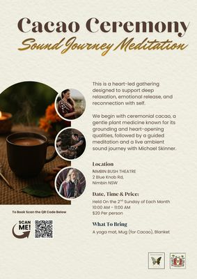 Cacao Ceremony and Sound Journey