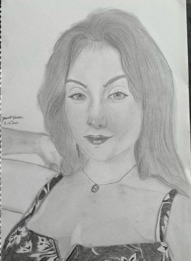 A4 customized single face portrait