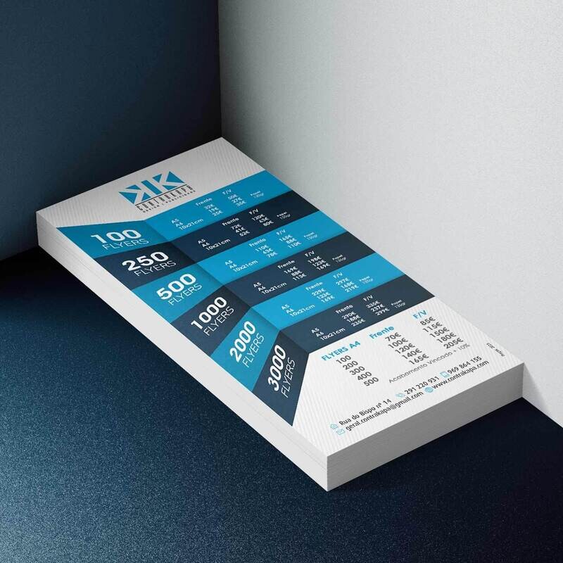 Flyers 10x21cm