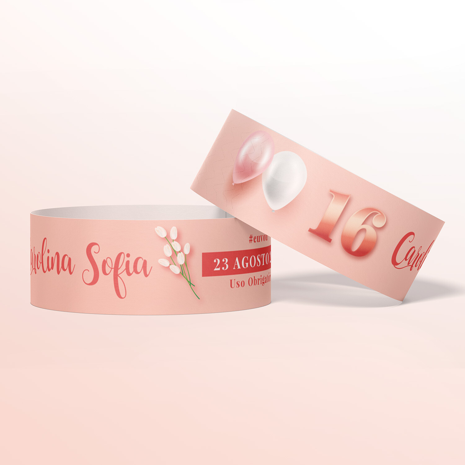 Pulseiras para eventos