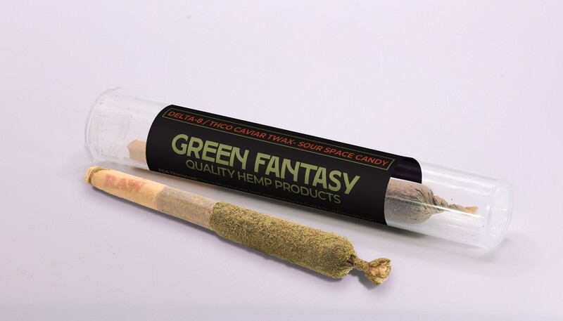 Delta-10 Caviar Twax Sour Space Candy 2 pieces x 2gr. each