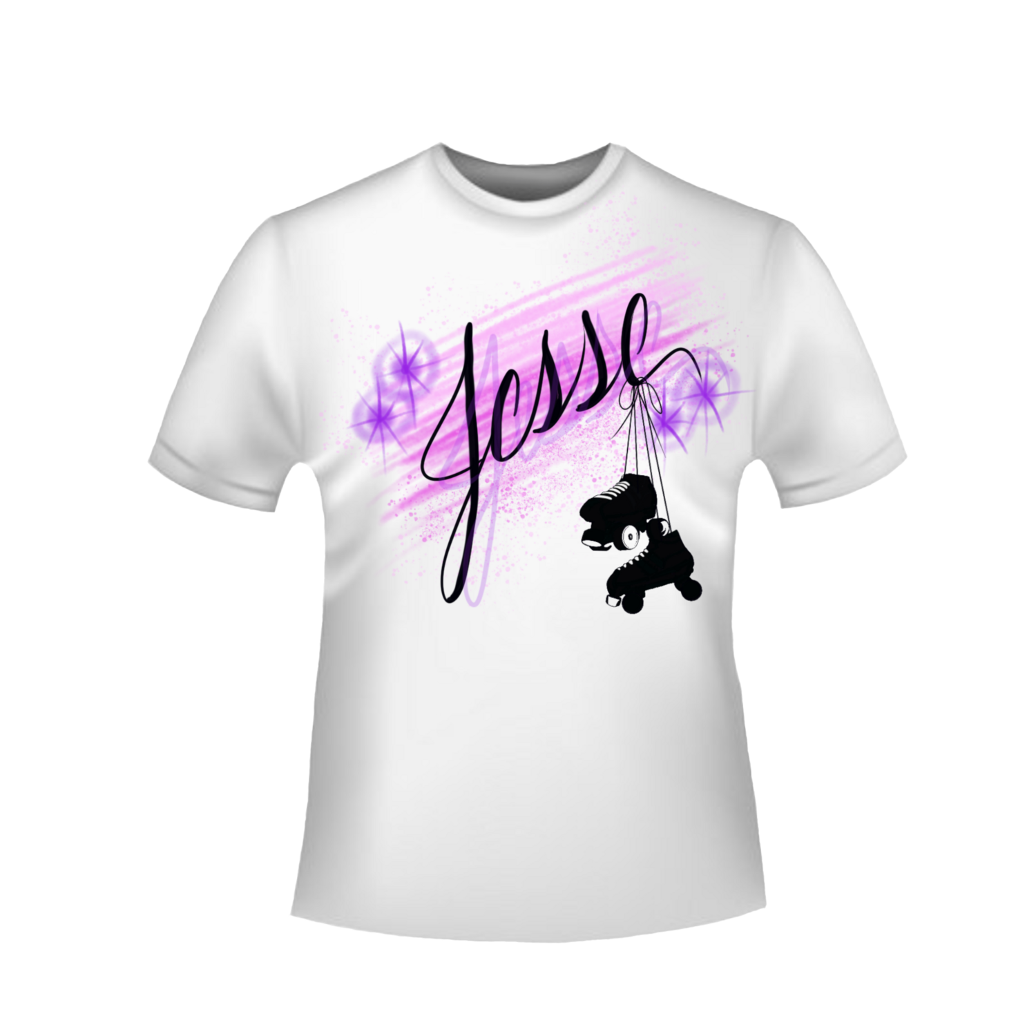 Airbrush Tee add your name