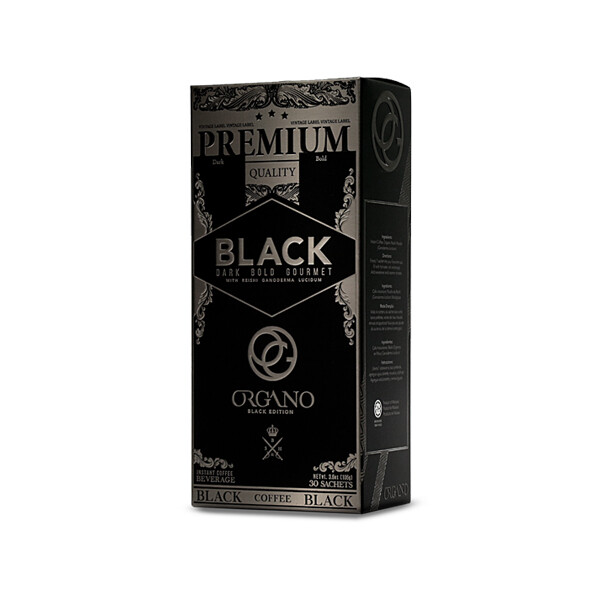 7  Organo™ Gourmet Black Coffee Samples