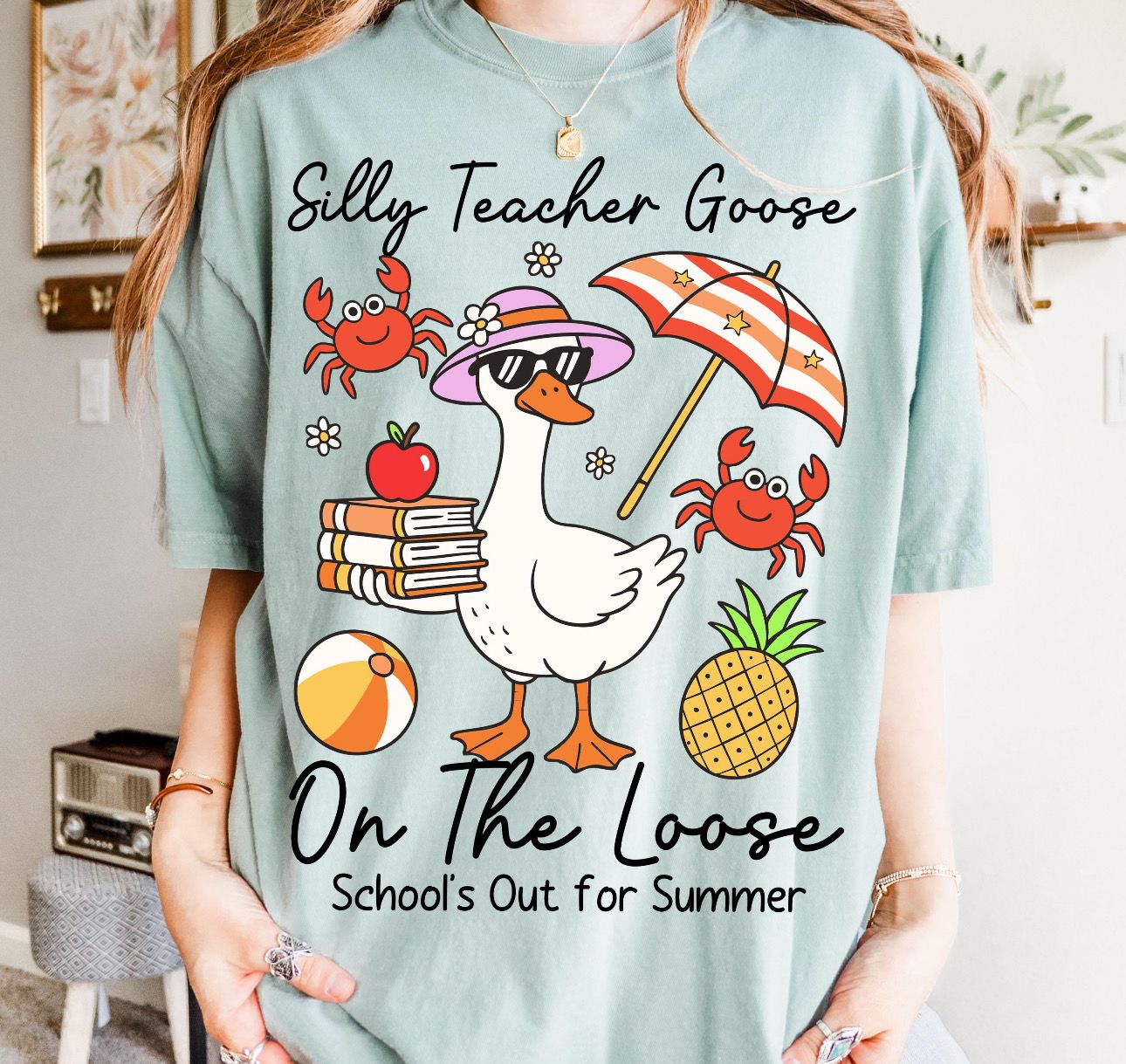 Silly Teacher Goose Shirt